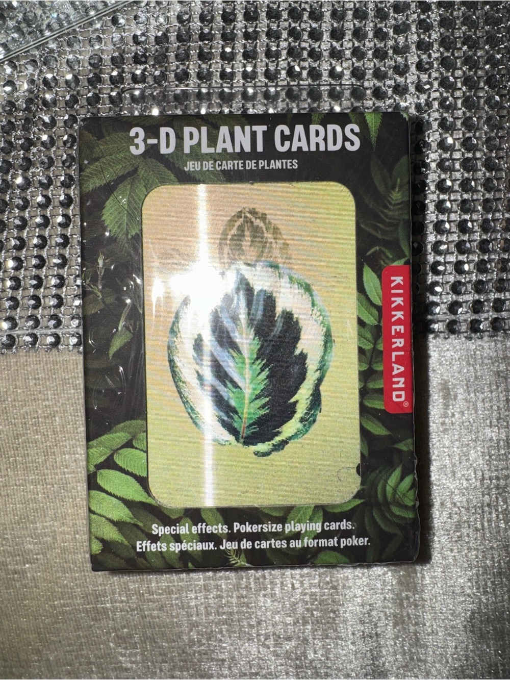 KIKKERLAND 3-D Plant Cards Special Effects Playing Cards